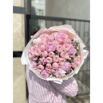 Pembe Şakayık Çardak Özel Gül