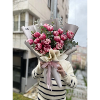 Pembe Kolombus Lale