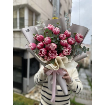 Pembe Kolombus Lale