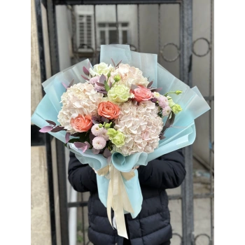 Mixed Bouquet with Hydrangeas