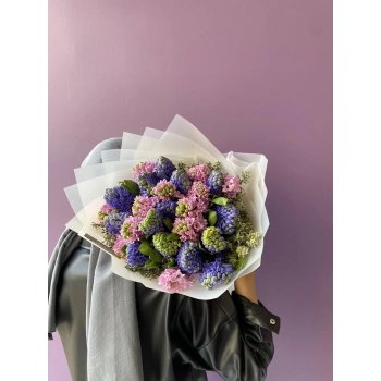 Hyacinth Pink Purple Bouquet
