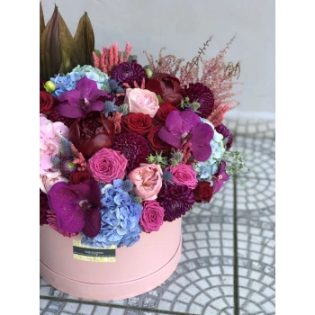 Colorful Box Arrangement