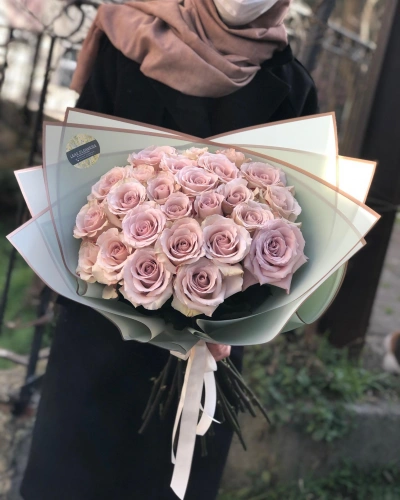 Lila Ekvator Gül Buketi