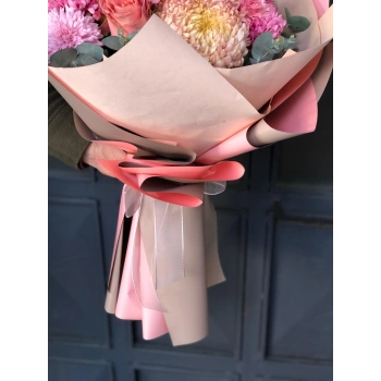 Pembe Bahar Buketi