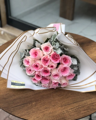 Pembe Gül Kenya Buketi