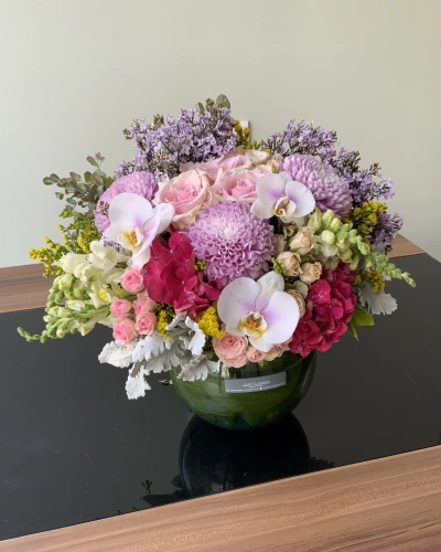 Fanus Bahar Çiçeği Aranjman