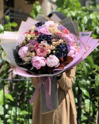 Şakayık Ortanca Bahar Buketi