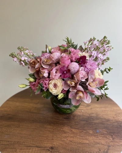 Pembe Lila Bahar Aranjman