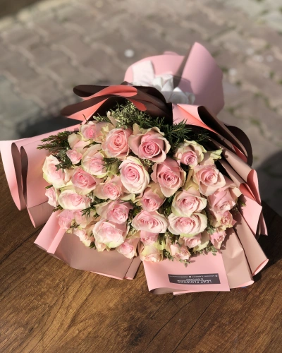 Pembe Hollanda Gül Buketi