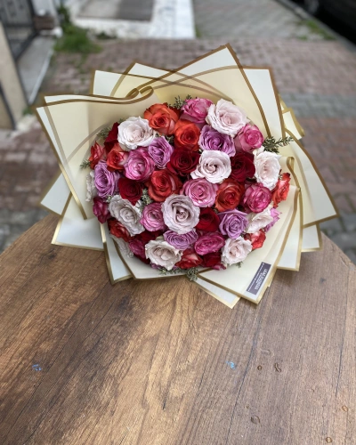 Karışık Kenya Gül Buketi