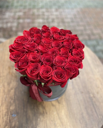 Kutu Kırmızı Gül