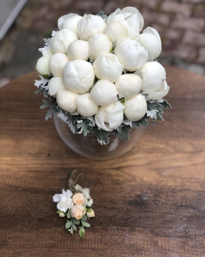 Peony Bridal Bouquet