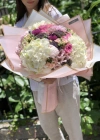Peony Hydrangea Mixed Bouquet