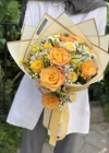 Sarı Turuncu Bahar Buketi