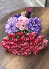 Tulip and Hydrangea Bouquet