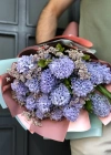 Mor Sümbül Buketi