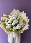 Sarı Beyaz Şakayık Buketi