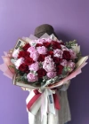 Peony Red Rose Bouquet