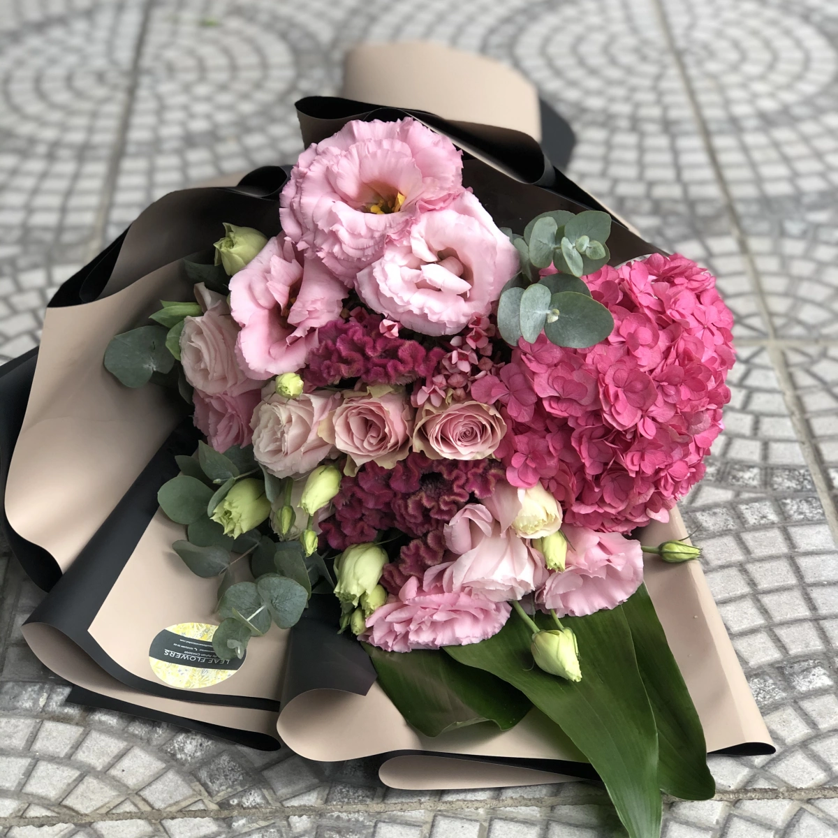 Pembe Fuşya Bahar Buketi