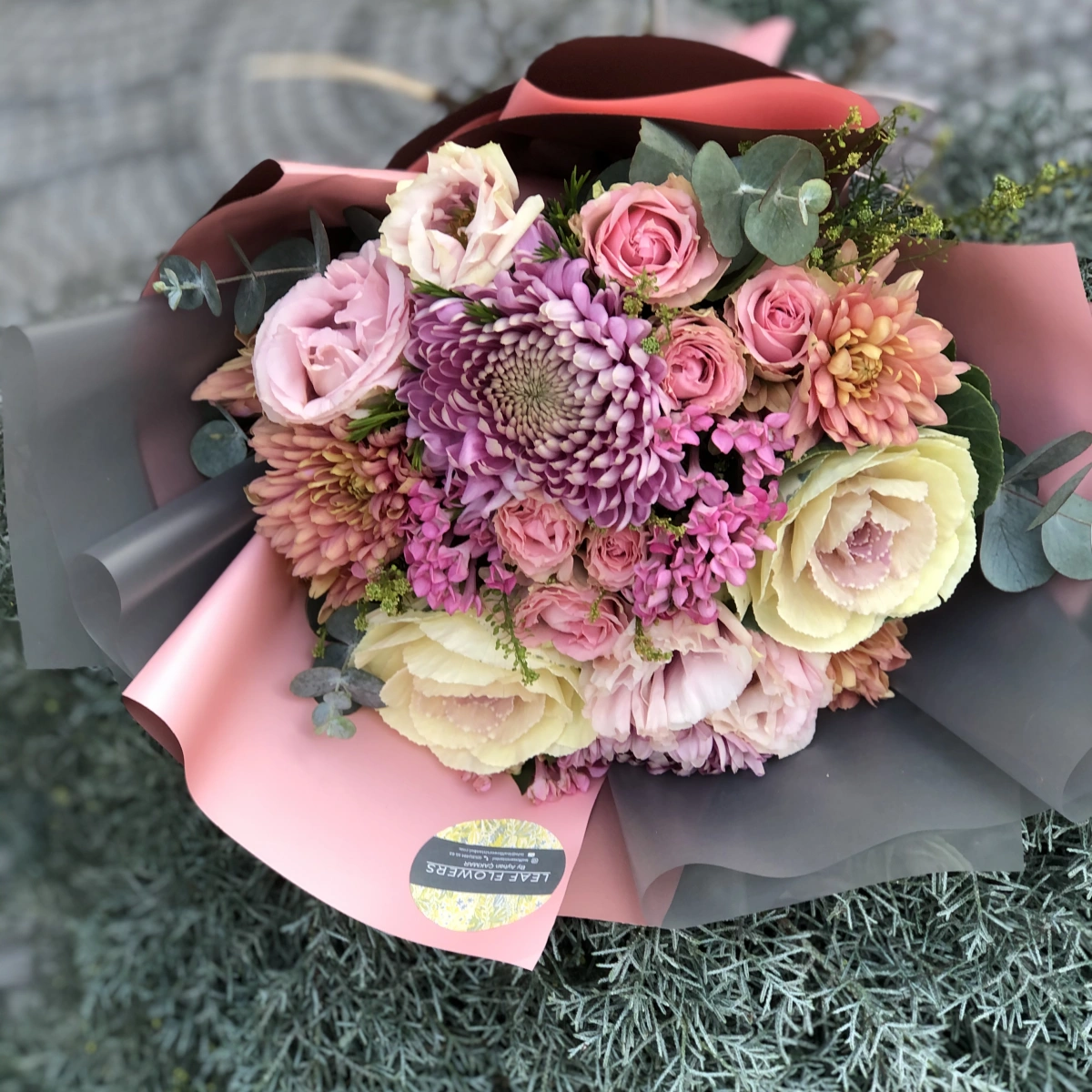 Pembe Bahar Buketi