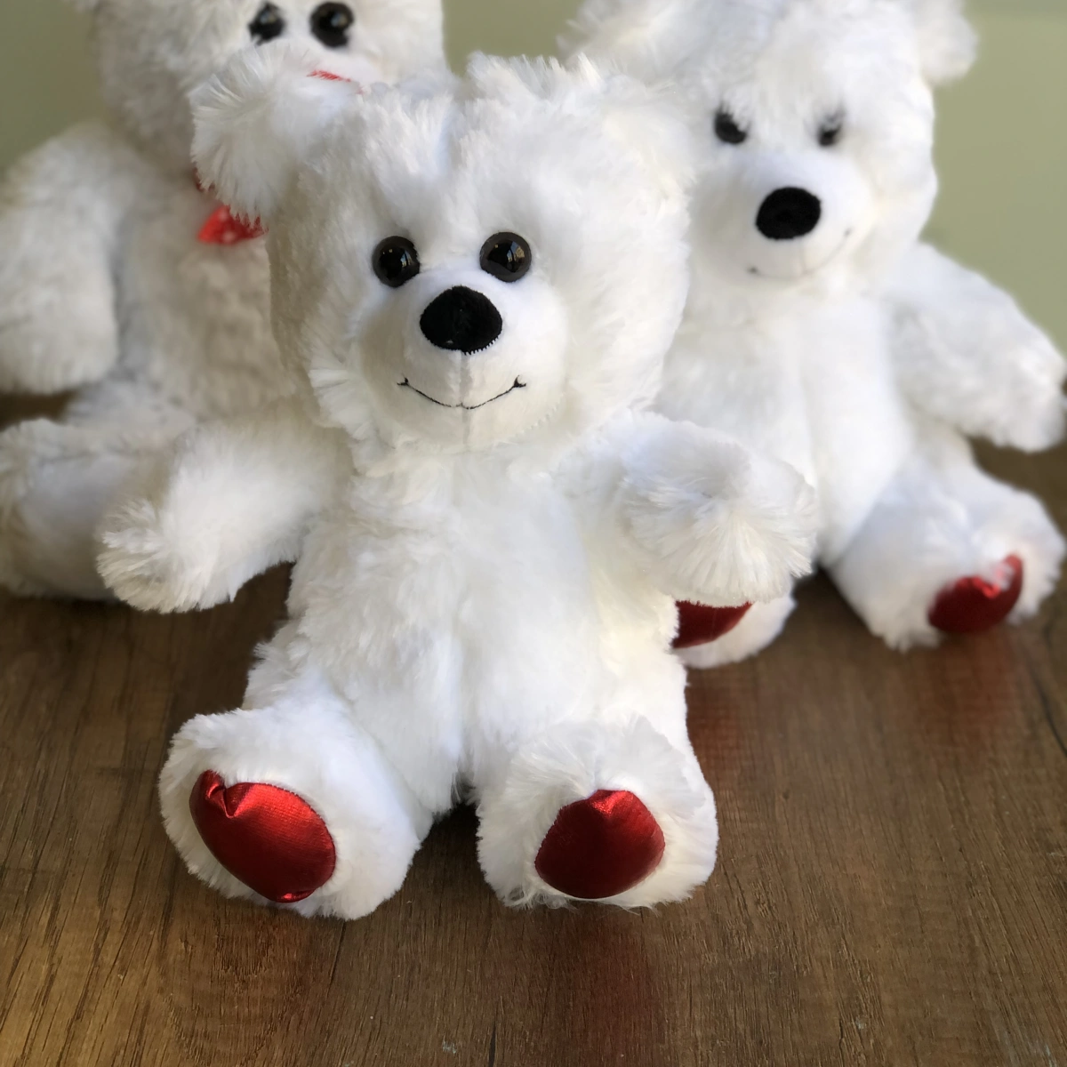 White Plush Teddy Bear