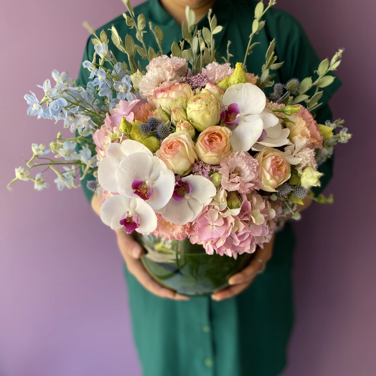 Colorful Flower Garden Arrangement