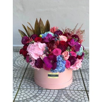 Colorful Box Arrangement