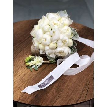 Pearl Bridal Bouquet