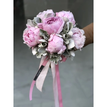 Pink Peony Bridal Bouquet