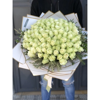 White Rose Bouquet