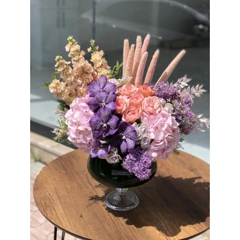 Pembe Mor Arrangement