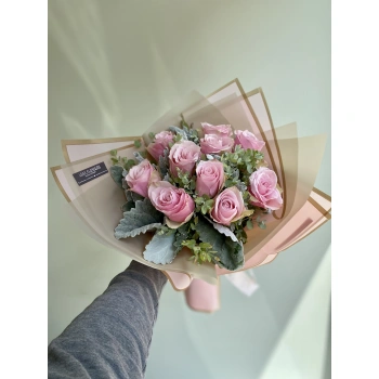 Pembe Gül Buketi