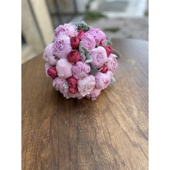 Pink Fuchsia Bridal Bouquet