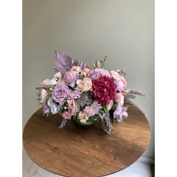 Lila Fuchsia Arrangement
