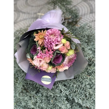 Pink Lilac Spring Bouquet