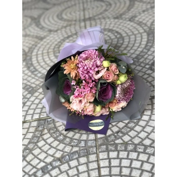 Pink Lilac Spring Bouquet