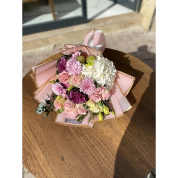 Pink White Spring Flower