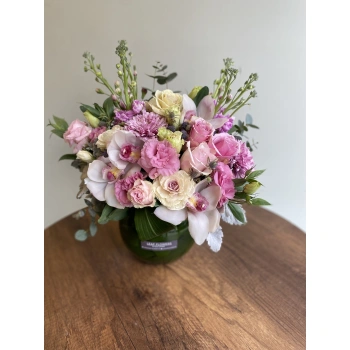 White Lilac Seasonal Arrangement