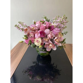 Pink Lilac Spring Arrangement