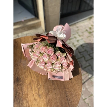 Pembe Hollanda Gül Buketi