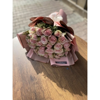 Pembe Hollanda Gül Buketi