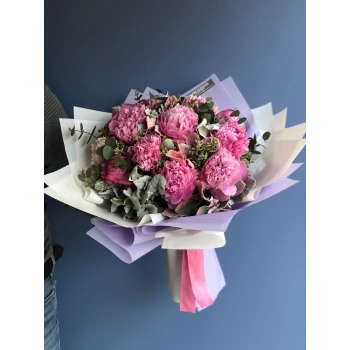 Fuchsia Peonies