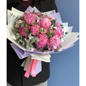 Fuchsia Peonies