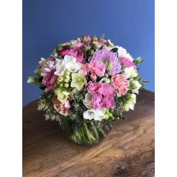 Pink White Spring Arrangement