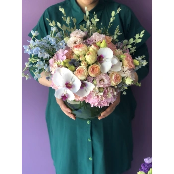 Colorful Flower Garden Arrangement