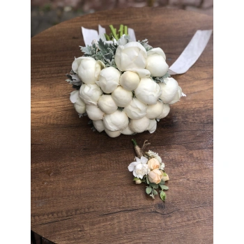 Peony Bridal Bouquet