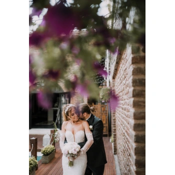 Pink White Peony Bridal Bouquet