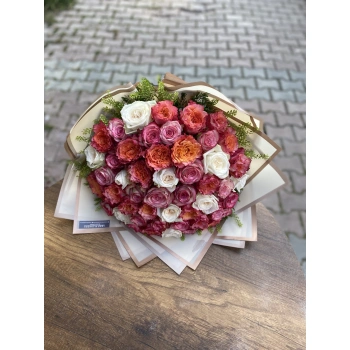 Kenya Colorful Rose Bouquet