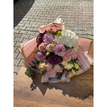 Pink White Spring Flower