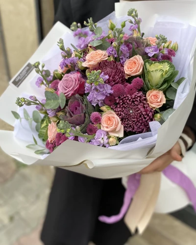 Somon Lila Bahar Buketi